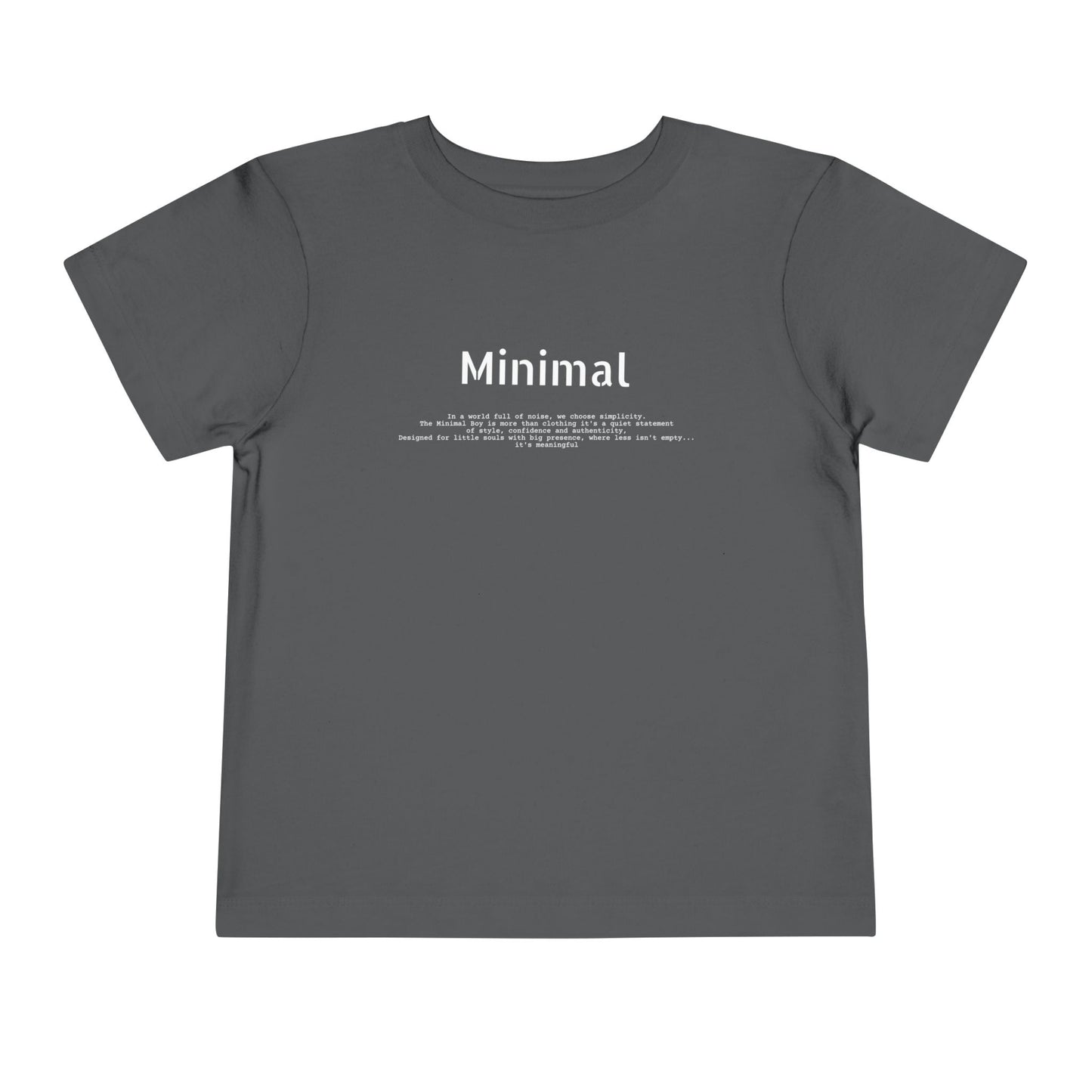 The Minimal Boy™ Essential and Classic Tee toddlers