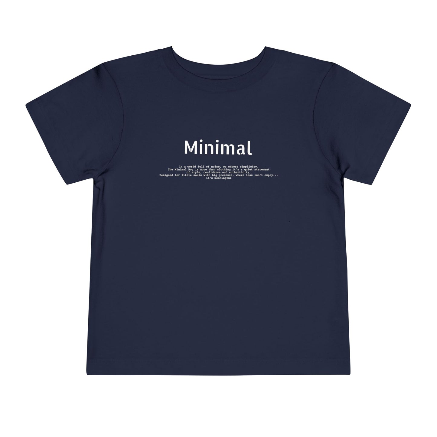 The Minimal Boy™ Essential and Classic Tee toddlers